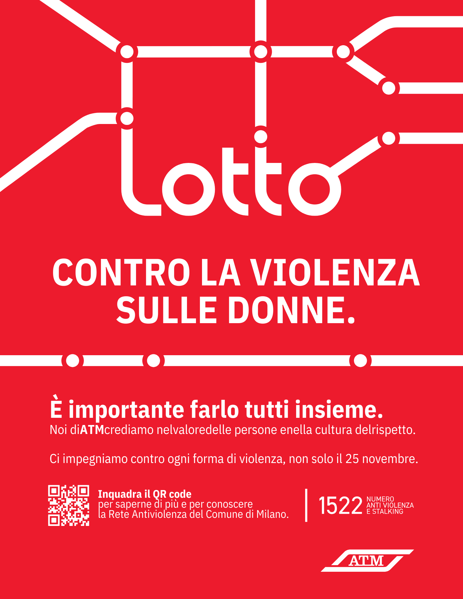 ATM campaign to end violence against women