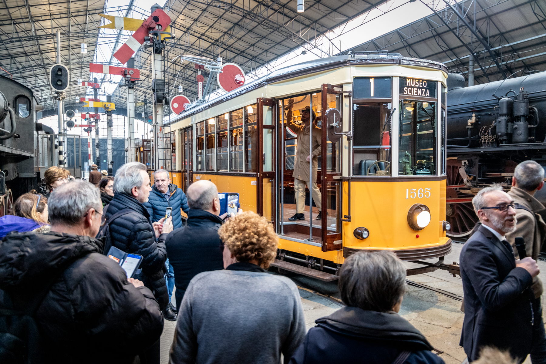 L’iconique tramway Carrelli devient partie des collections du Musée Nationale de la Science et de la Technologie